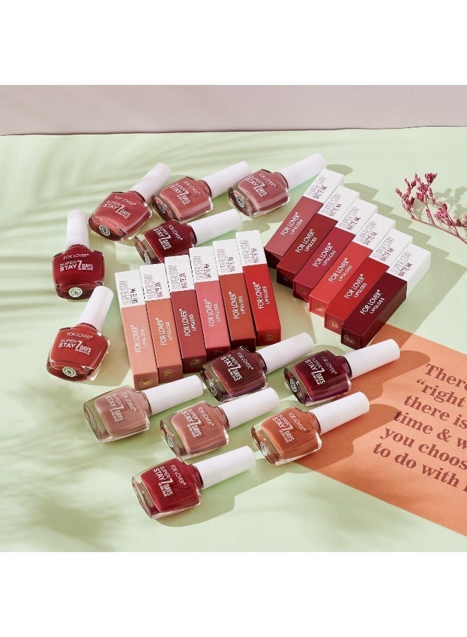 فور لوفر ملمع شفاه و طلاء أظافر - Image 1